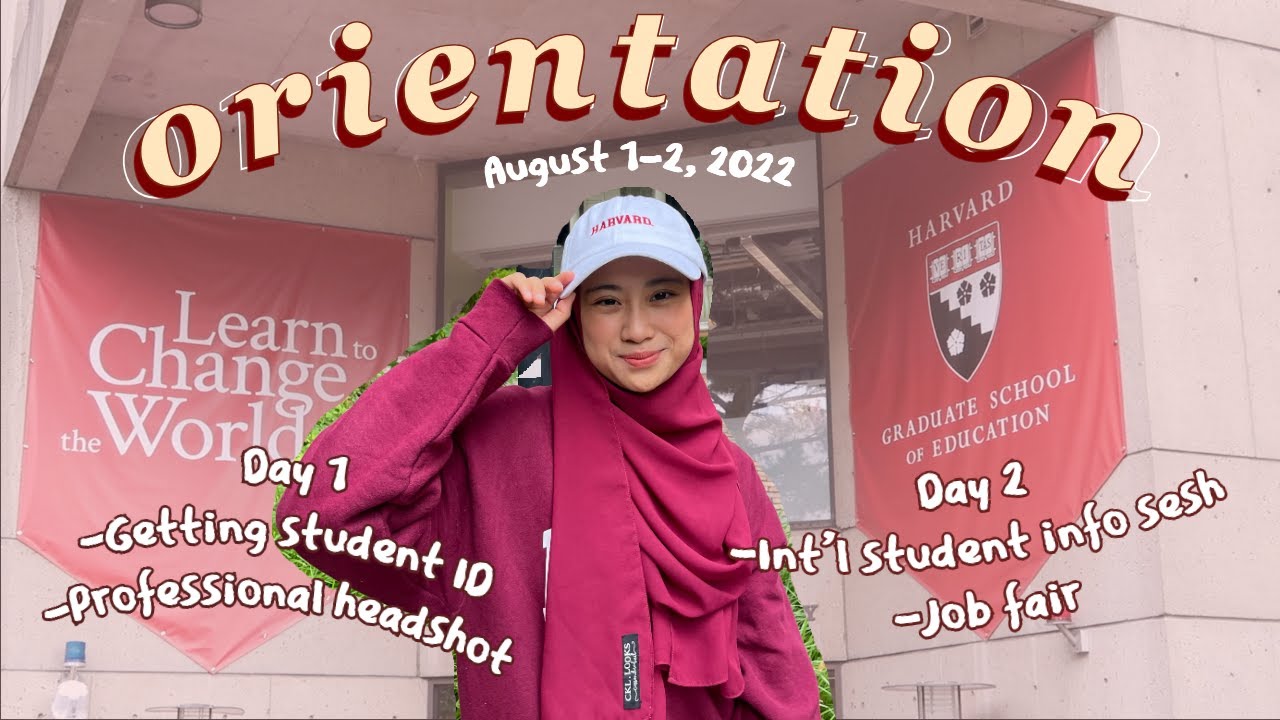 [ENG SUB] Orientasi Mahasiswa Baru di Harvard 🇮🇩
