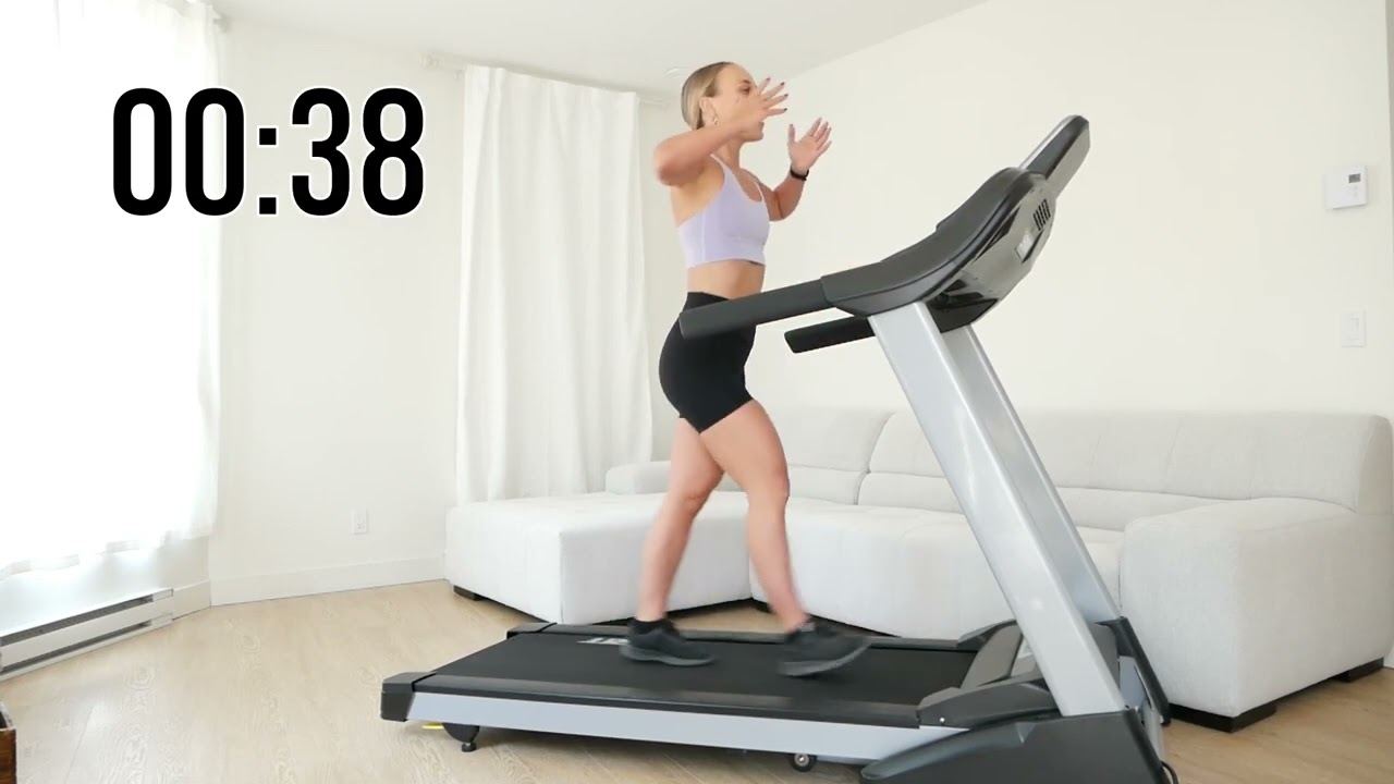 Entraînement en HIIT sur tapis roulant | @alexandralb__