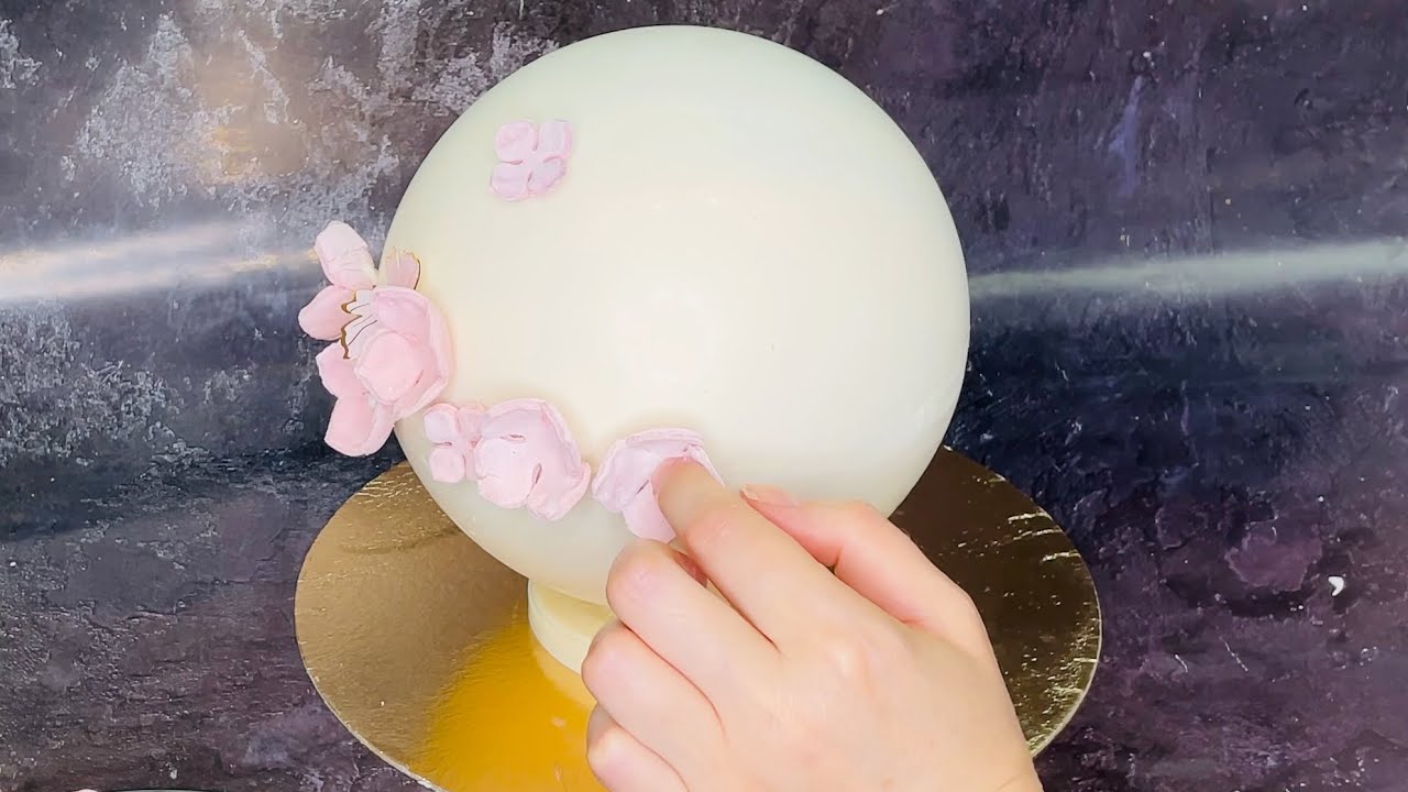 Красивые цветы 🌺 из мастики на торт 🎂 Простой рецепт мастики!!!