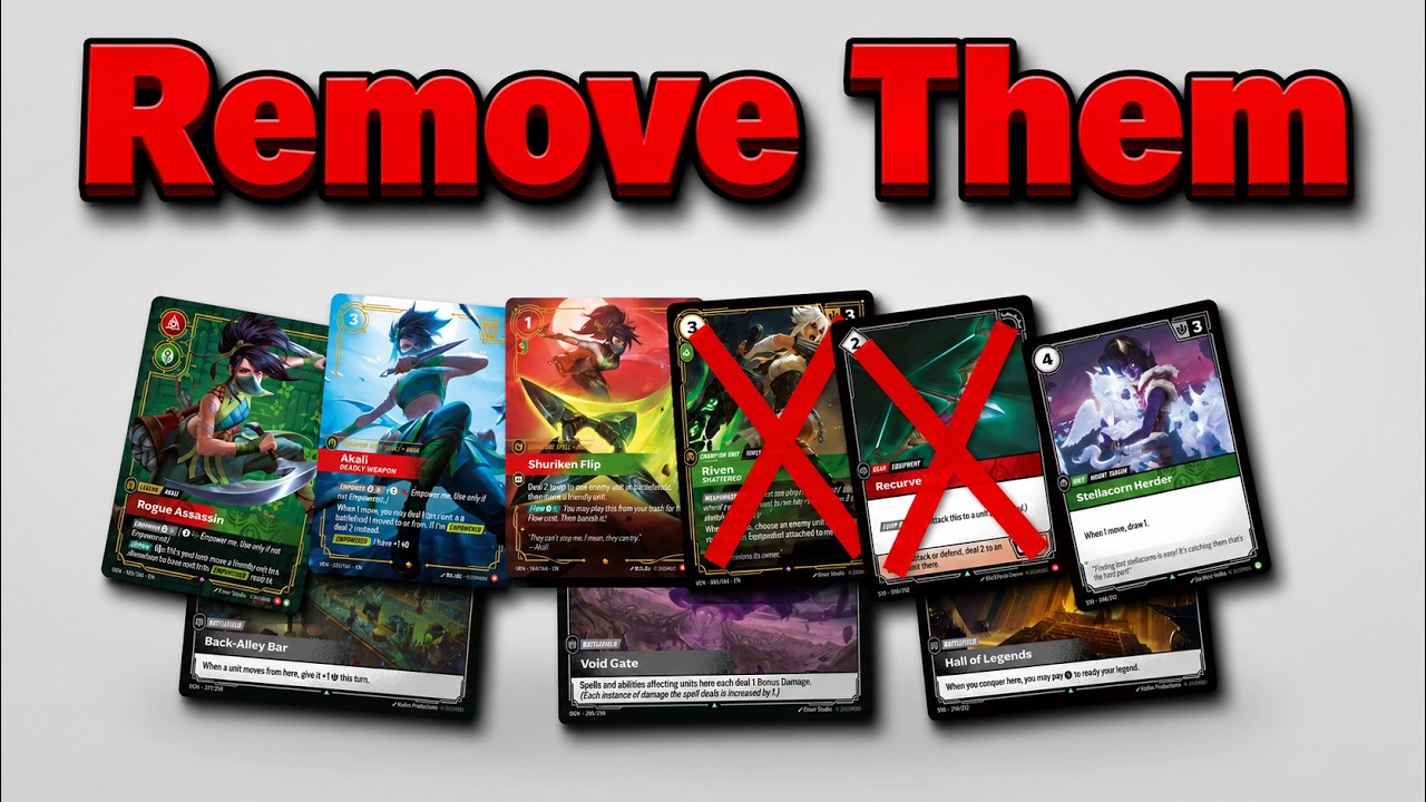 Avoid THIS Mistake or You&rsquo;ll Struggle with Deck Building (feat. Akali)