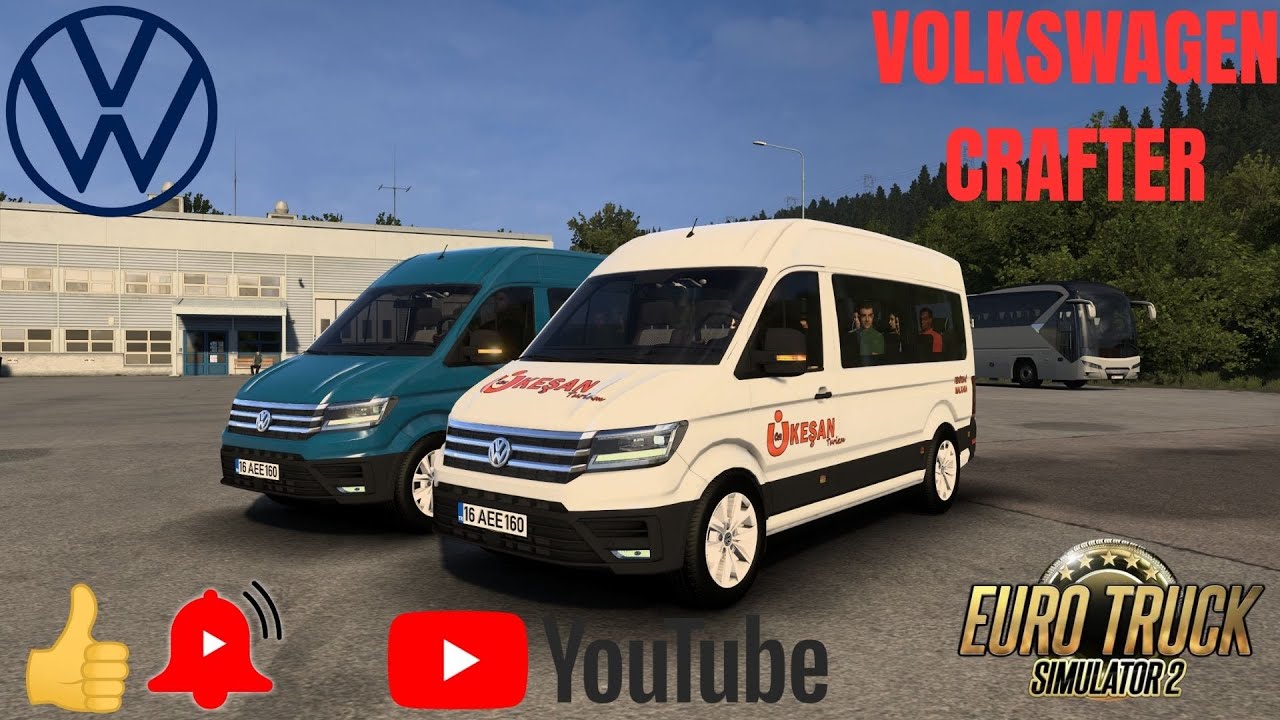 Euro Truck Simulator 2 - Volkswagen Crafter 🚚#vwcrafter #eurotrucksimulator2 #volkswagencrafter
