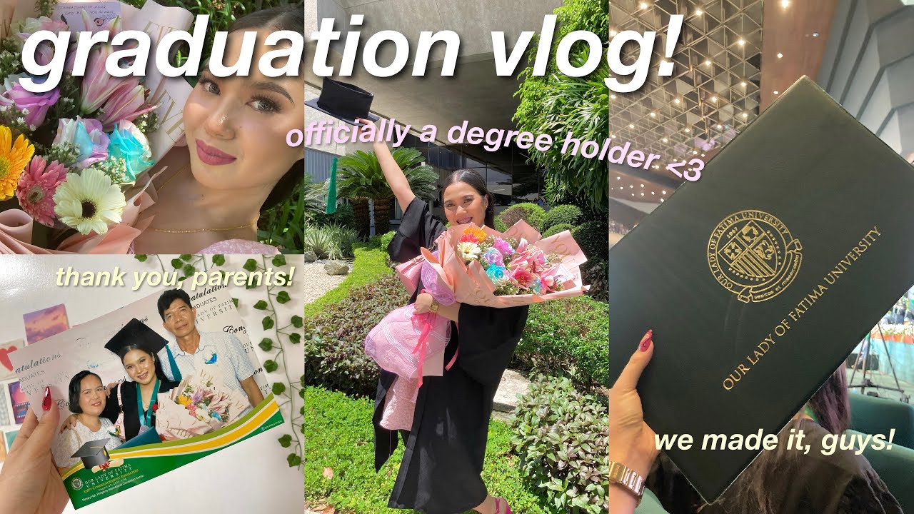 GRADUATION DAY! 🎓 Celebrating My Nursing Journey in the Philippines!