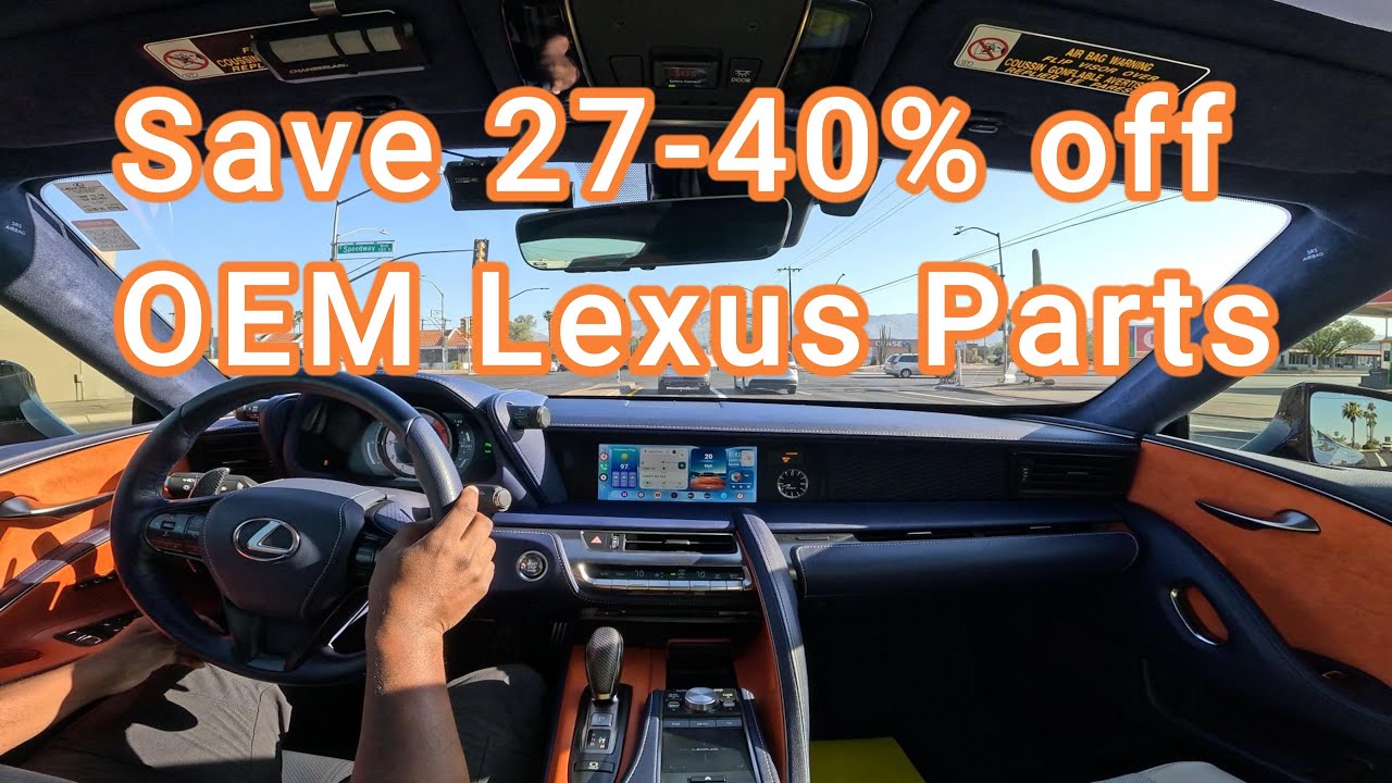 Lexus LC 500: Стоимость тормозов, тормозных дисков и как получить скидки.