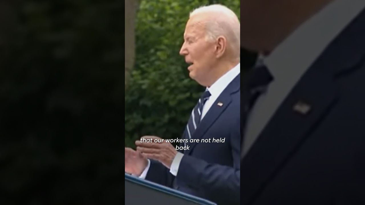 'It's cheating:' Biden to combat China's 'unfair trade practices' with higher tariffs #Shorts