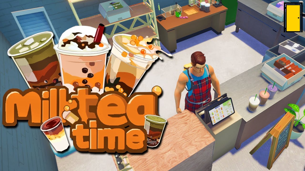 Making Tea With Bits In It | MilkTea Time (Cozy Cafe Management Game)