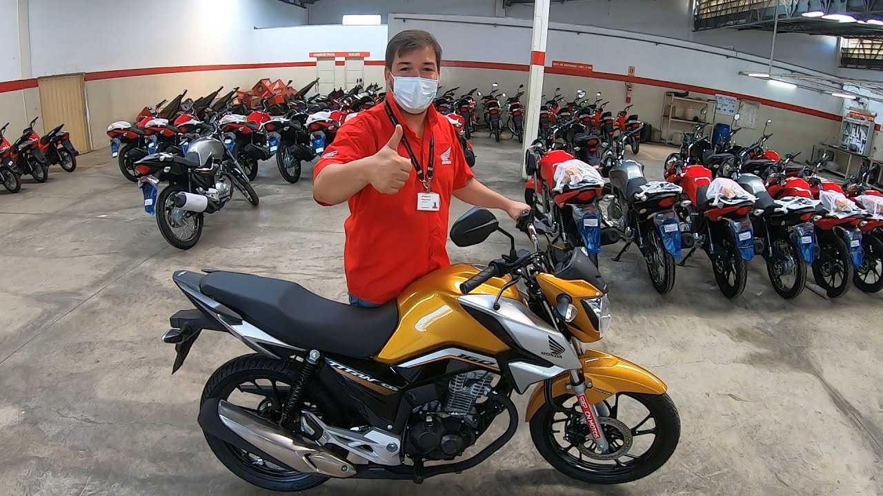 Titan 160 2022 Amarelo Perolizado - Pre&ccedil;o
