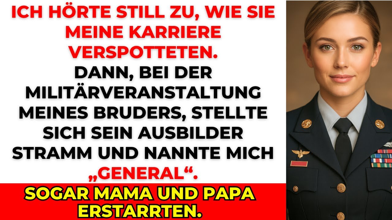 Sie sagten, ich hätte nichts erreicht – Dann salutierte Brandons Sergeant mir