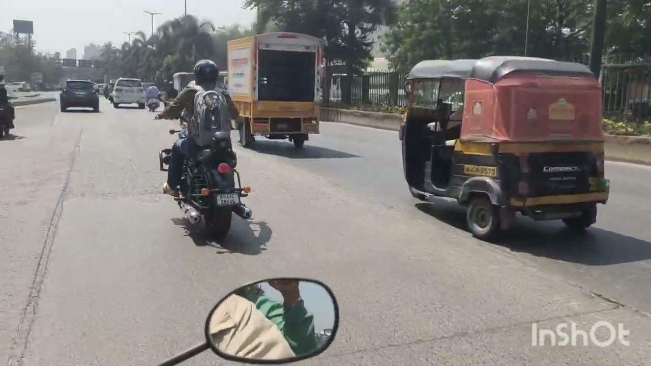 Dombivali Highway to Vashi Railway station 🛼🛼🛼