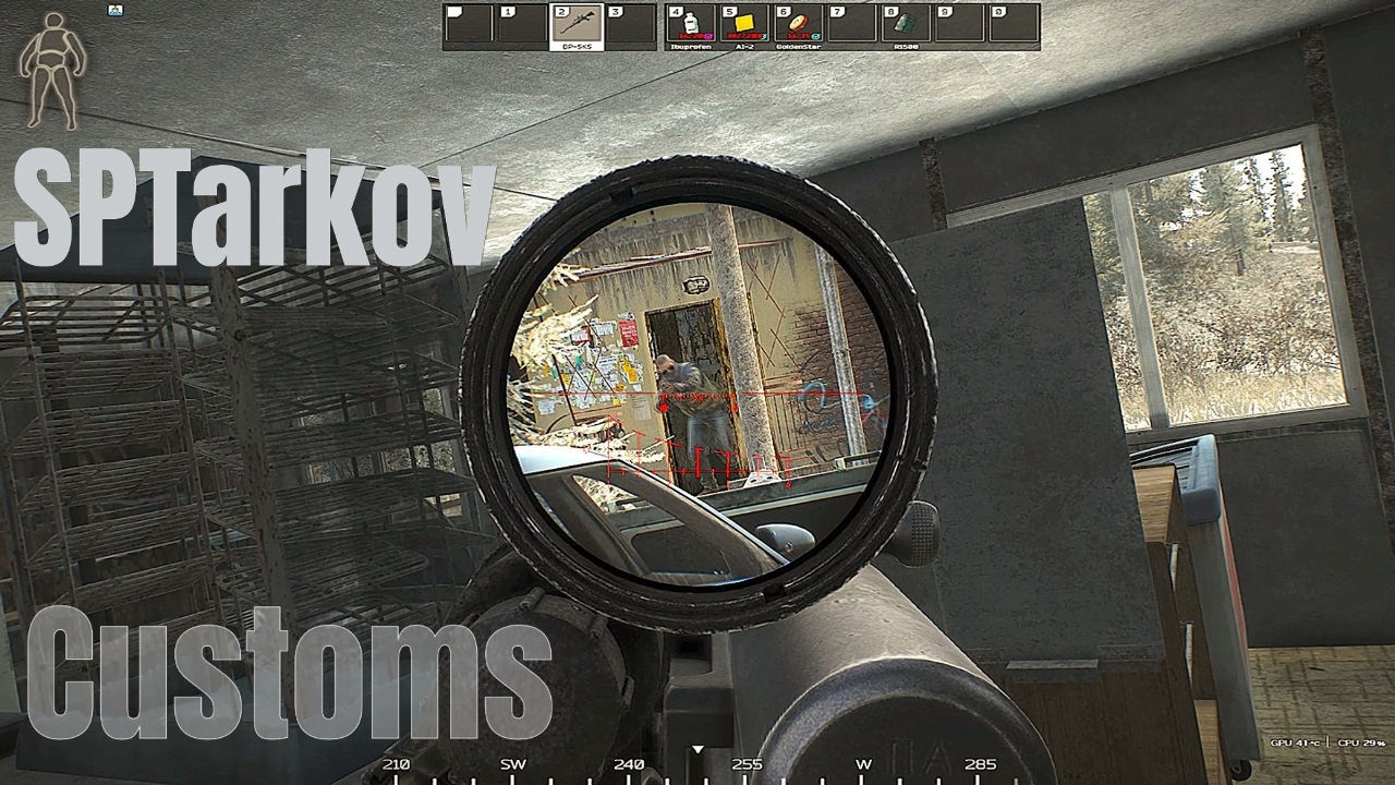 SPTarkov - Customs - Cold and angry store visitors