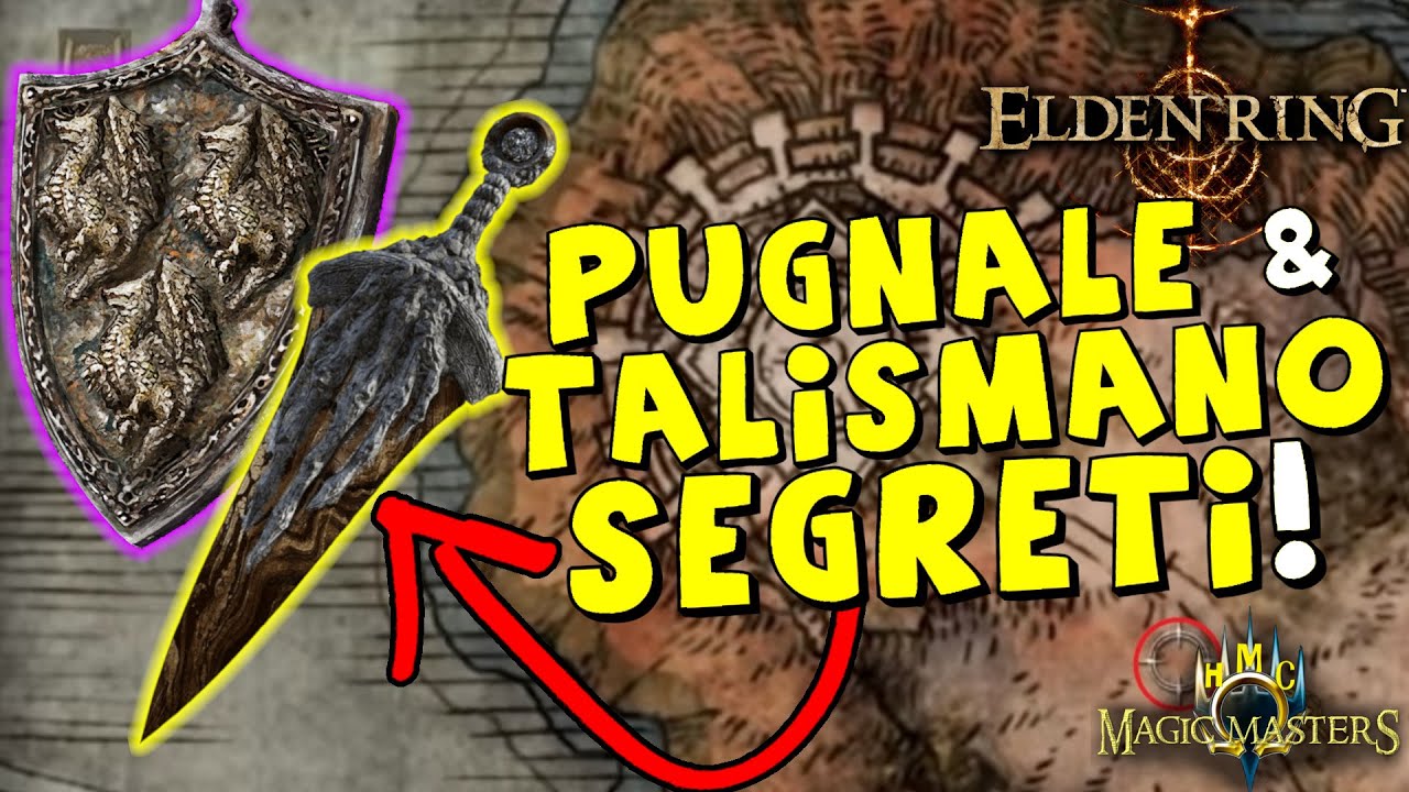 Dove trovare i SEGRETISSIMI Cinquedea & Talismano Scudo del Drago su Elden Ring! 🗡️