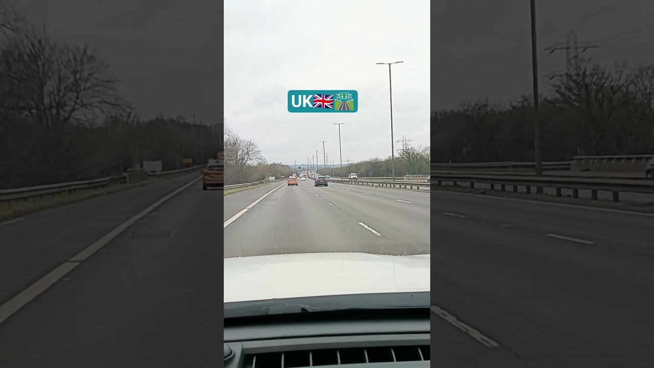 uk motorway driving M6  #foryou #shortvideo