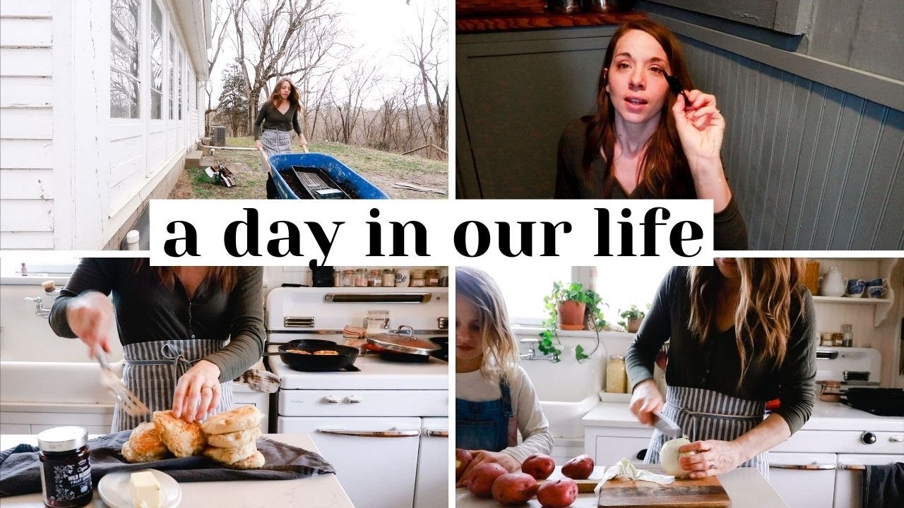 Cook with me, starting seeds, pantry update | DAY IN THE LIFE