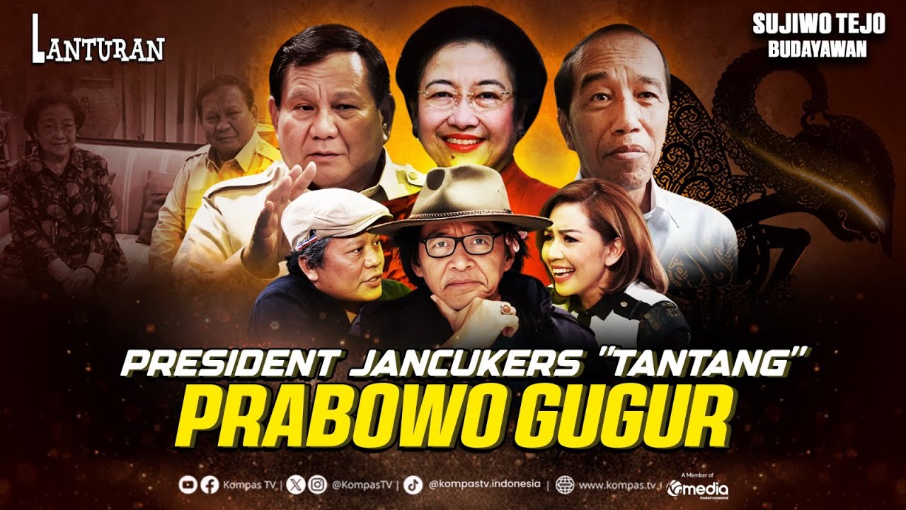 FULL SARKAS! 🔥 Sujiwo Tejo: Prabowo dan Jokowi, Wayang atau Nyata? | Lanturan