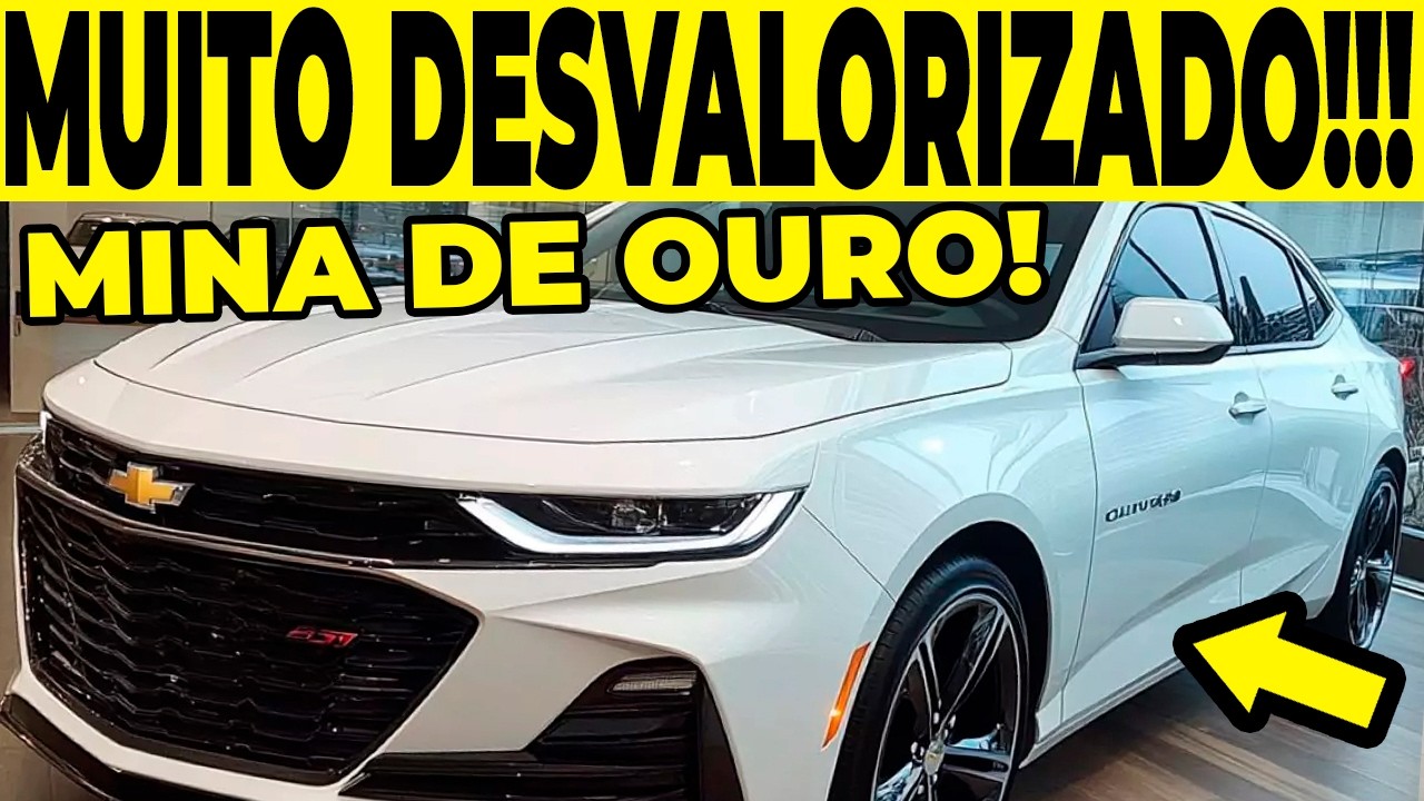 🚨4 CARRÕES INSANOS DA CHEVROLET USADOS QUE VIRARAM TESOUROS ESCONDIDOS E ESTÃO BARATÍSSIMOS EM 2026🚨