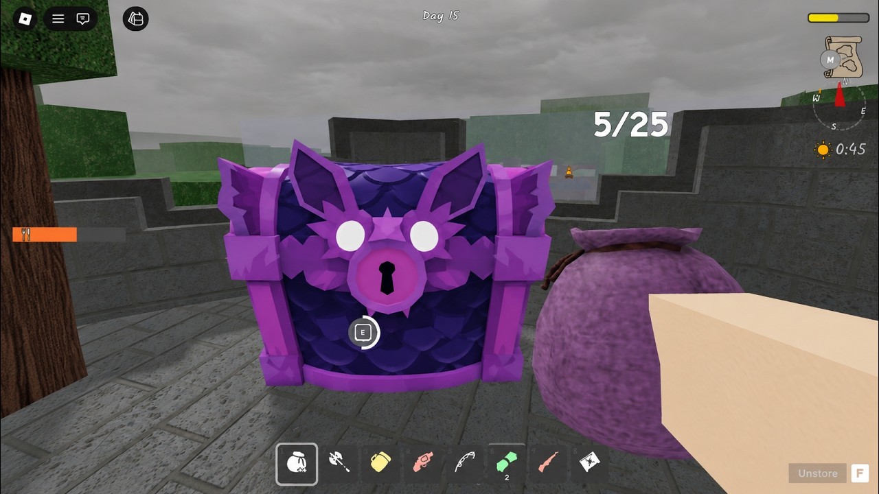 1000 Days SOLO in 99 Nights In The Forest ROBLOX | Secrest Chest