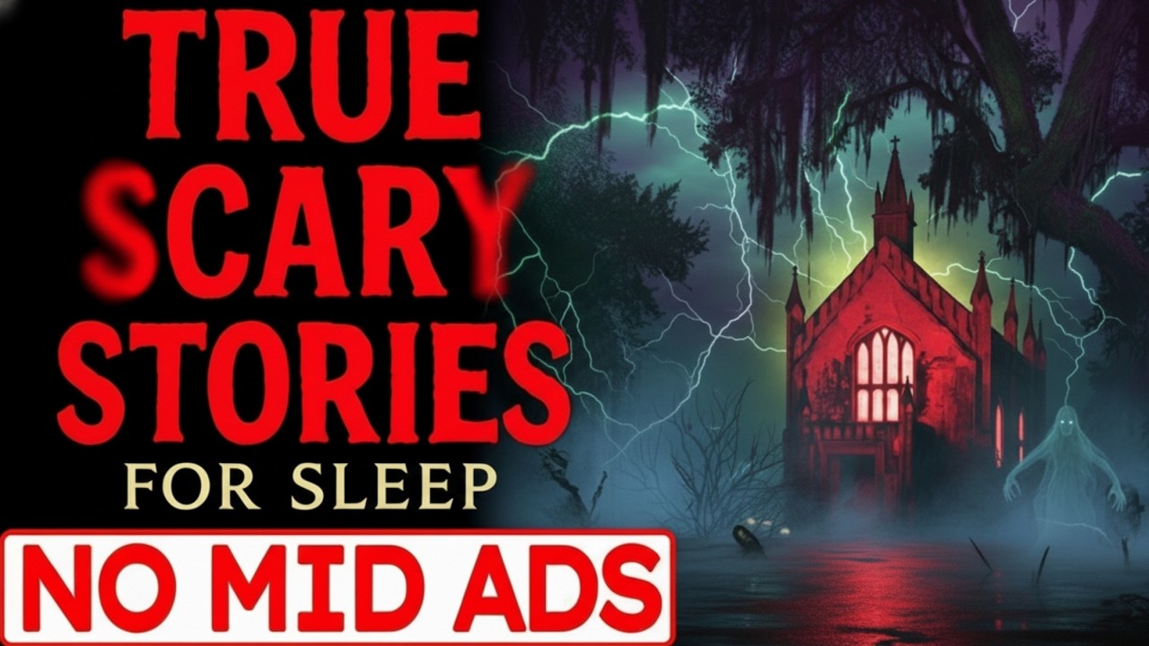 NO ADS 🛑 2 HOURS of TRUE Scary Stories for Sleep | Rain Sounds | Black Screen |  Ep. 20