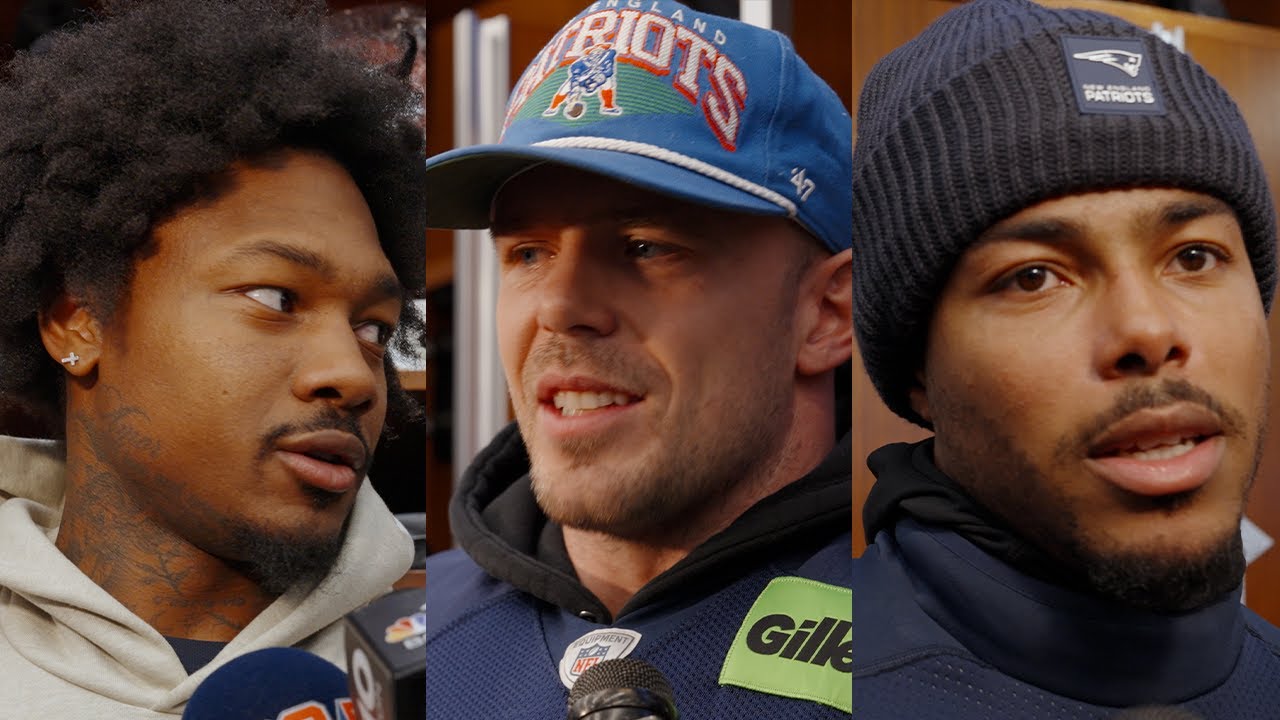 Stefon Diggs, Robert Spillane, Marcus Jones & Christian Gonzalez Speak to Media | Press Conference