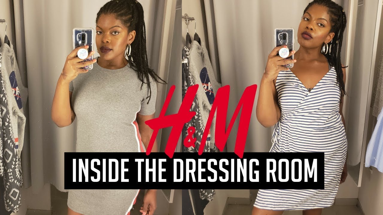 TRYING ON CLOTHES AFTER 100 POUND WEIGHT LOSS | Inside the Dressing Room H & M