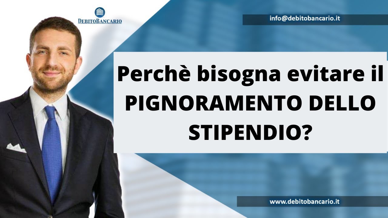 Perchè bisogna evitare il pignoramento dello stipendio?