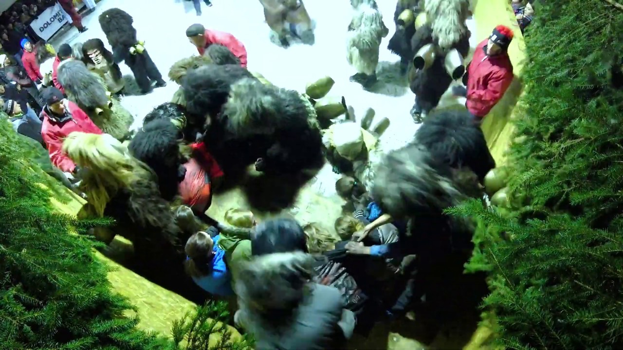 Krampus Tischziachn Osttirol  Thurn 2017 Gopro 4K