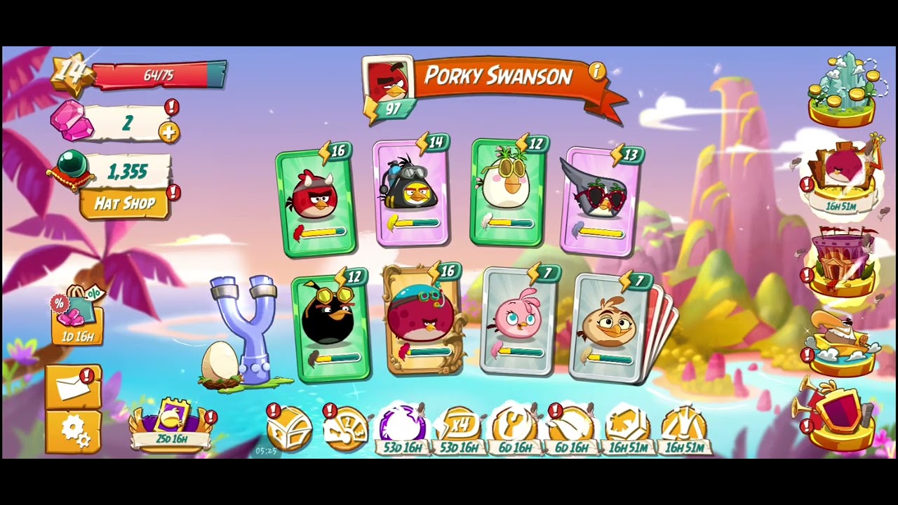 ANGRY BIRDS 2 NEW ONLINE CHALLENGE GAMEPLAY