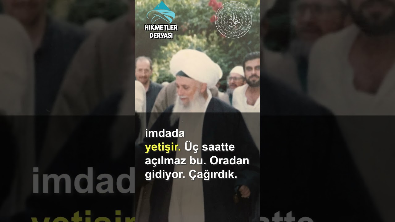 Himmet İsteme Adabı, Doğrudan Sultana Değil, Hizmette Olana Seslen &mdash; Şeyh Nazım Kıbrıs&icirc; #şeyhnazım