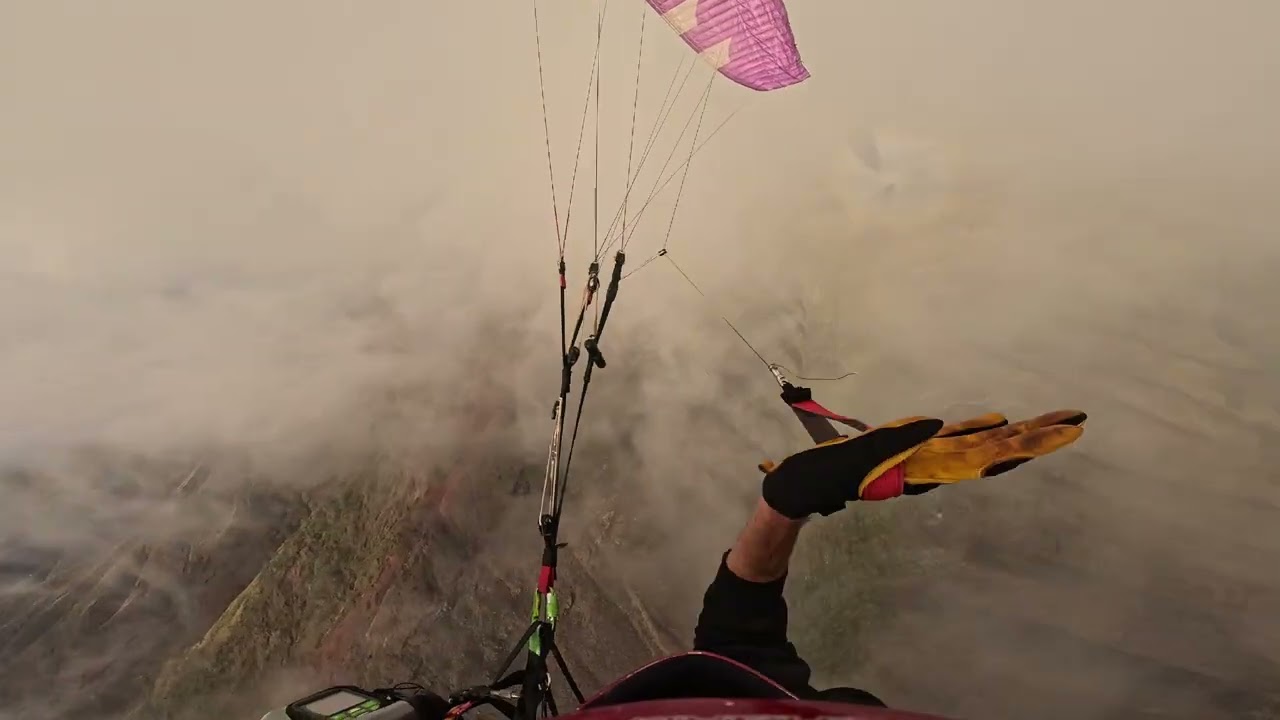 Launiupoko Paragliding in Maui Hawaii 2026 West Side Clouds Paraglide