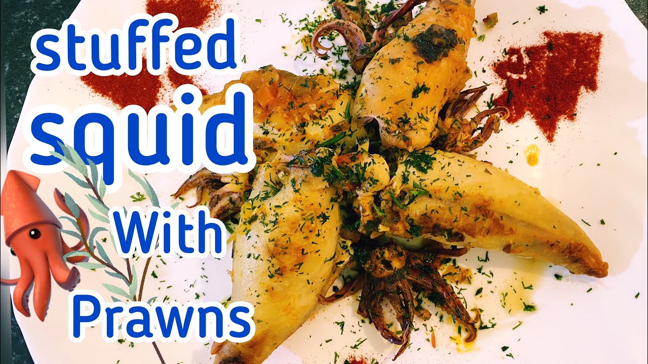 Stuffed Squid With Prawns | Great Taste of Seafood