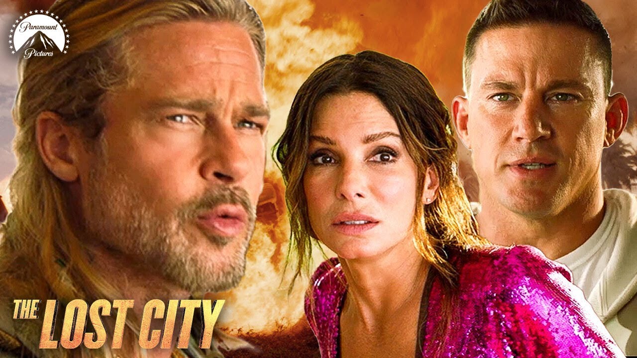 Channing Tatum Crashes Brad Pitt&rsquo;s Rescue Mission 🔥 | The Lost City (ft. Sandra Bullock)
