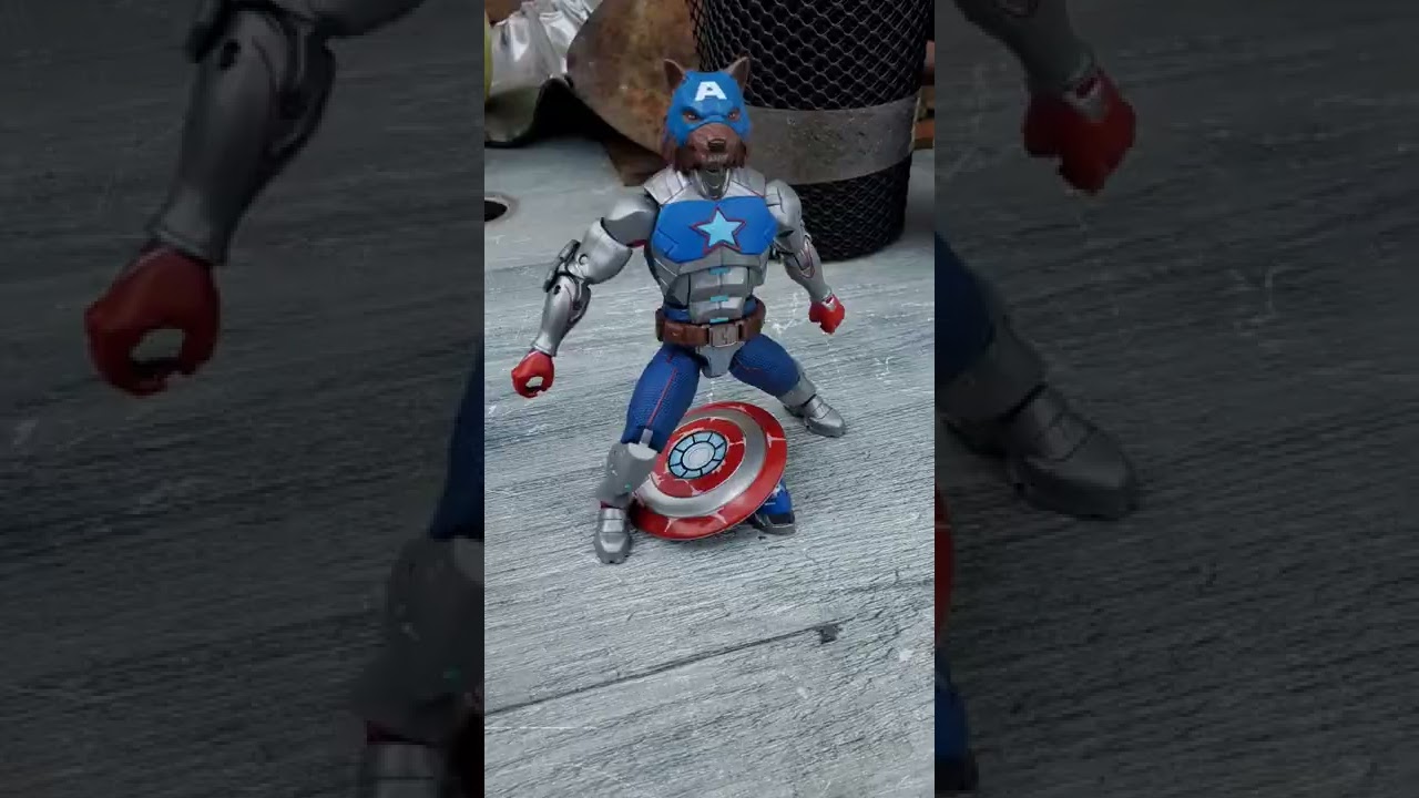Cap Wolf as Civil Warrior