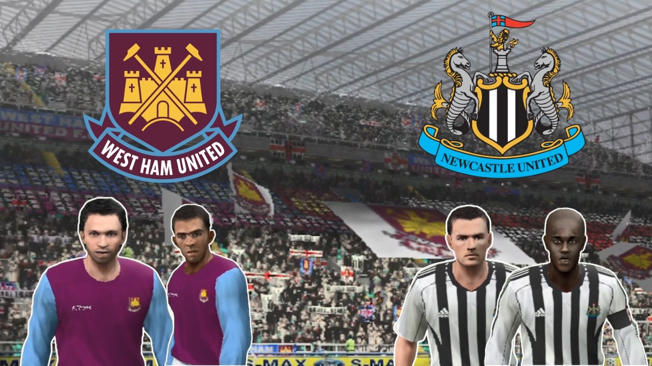 West Ham x Newcastle United | Gols | Winning Eleven Brazukas Mundial de Clubes 2006 | PS2