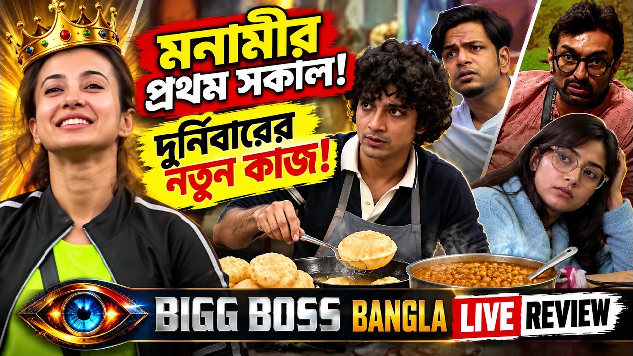 মনামী ক্যাপ্টেন হতেই ঘরের নতুন সমীকরণ! সৃজলা, সৌরভ, জিতুদের কী চলছে? 🔥 | Bigg Boss Bangla Update