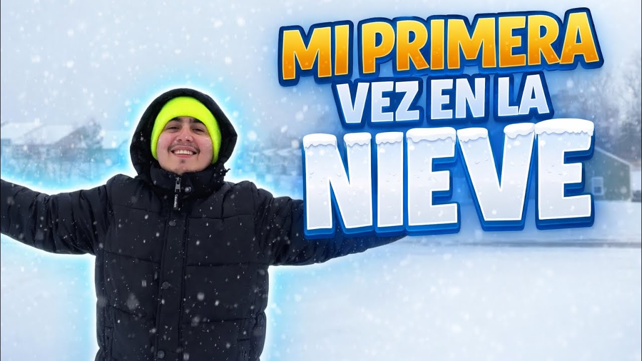 Nunca había visto nieve… y pasó ESTO ❄️😱