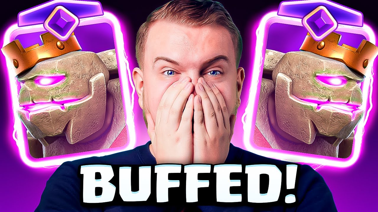NO ONE CAN DEFEND THIS BUFFED GOLEM DECK IN CLASH ROYALE!
