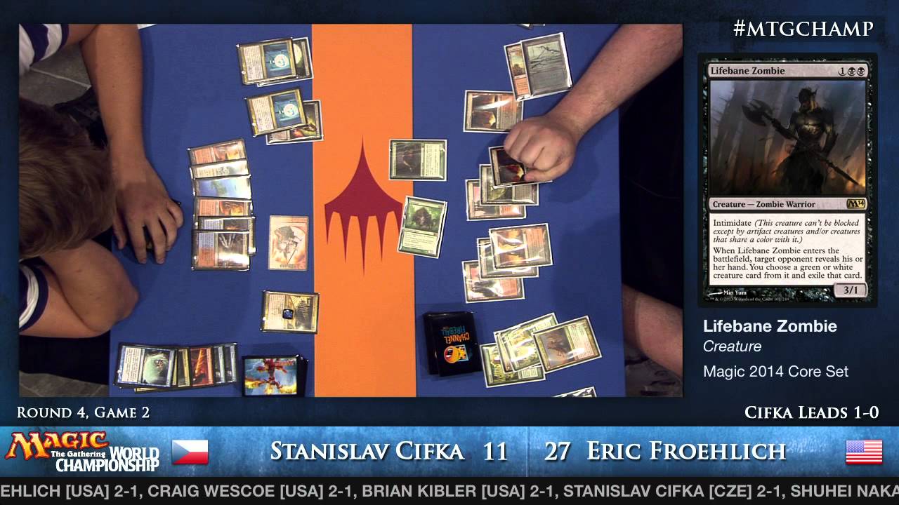 2013 World Championship - Standard Round 4 - Brian Kibler vs. Willy Edel
