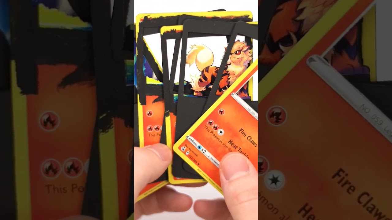 3D Pok&eacute;mon cards!!!