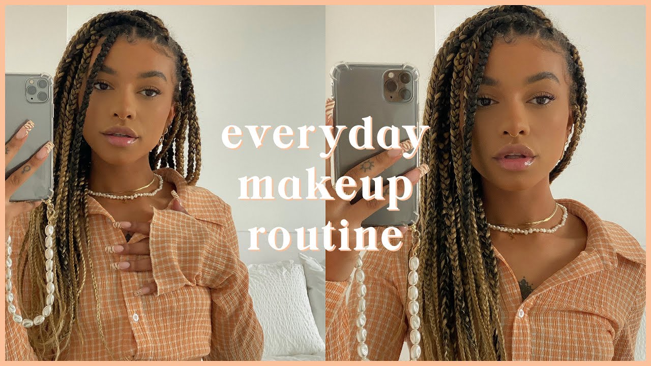 my everyday go-to makeup routine 🤍