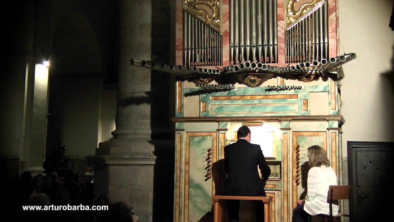 My Lady Carey's Dompe. Arturo Barba, 1784 historic organ. Valladolid