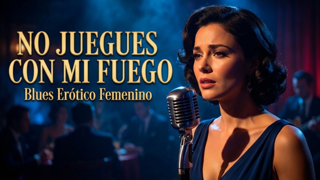 NO JUEGUES CON MI FUEGO 🔥 Blues Erótico Femenino | Voz Sensual que Enciende la Noche