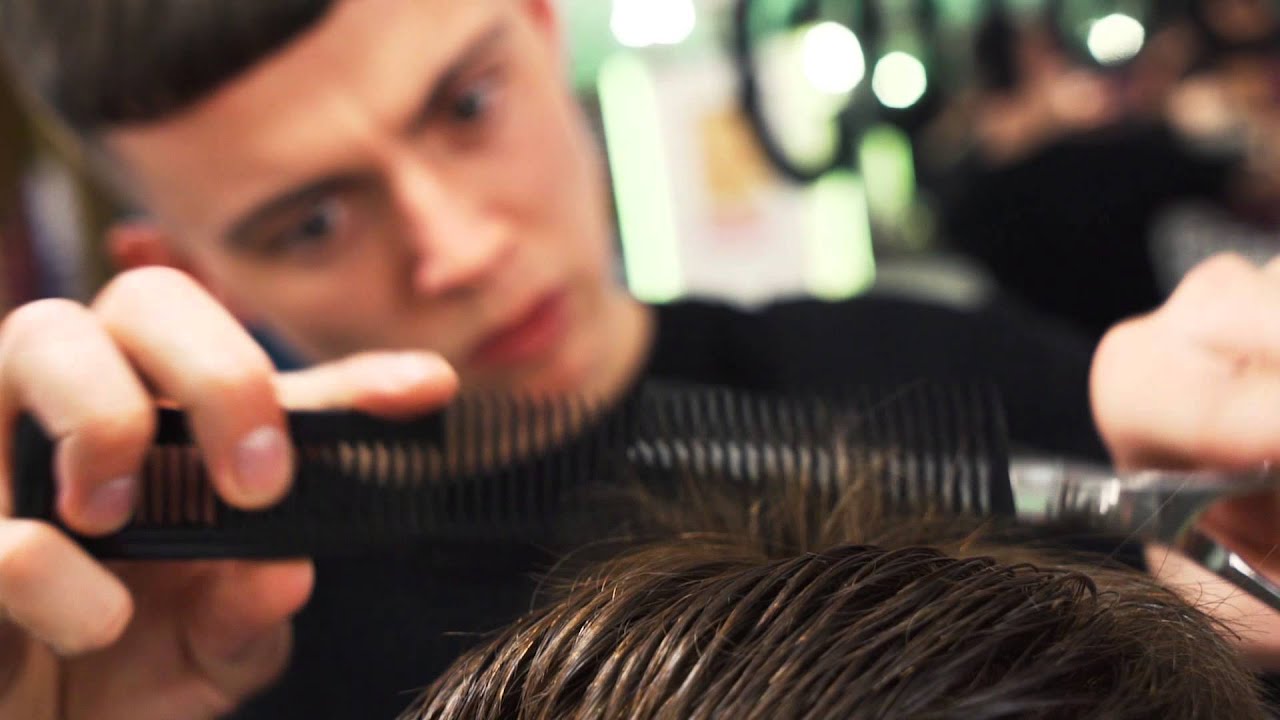 Modern Crop Haircut by Cut & Sew Barbers