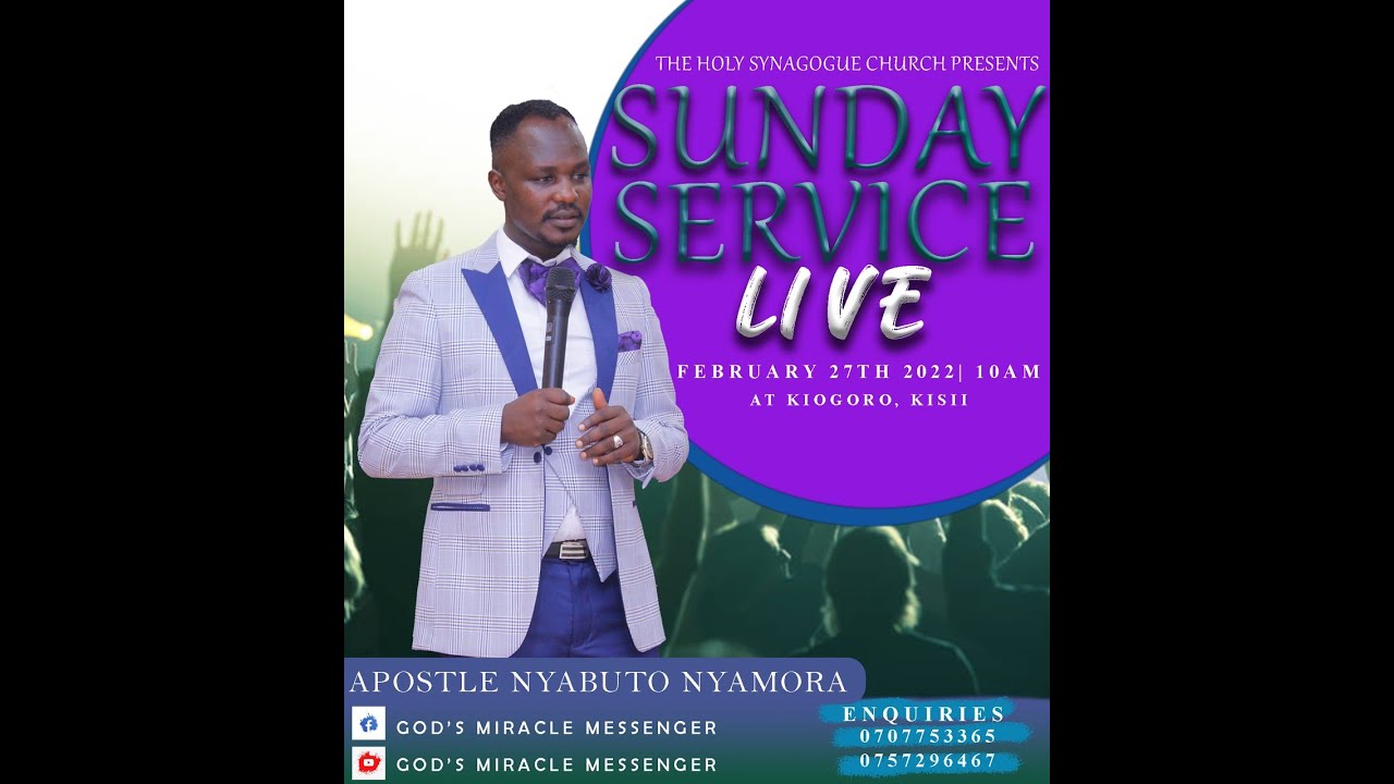 27th SUNDAY MAIN SERVICE DELIVRANCE TIME BY  (APOSTLE NYAMORA #GMMTVKENYA