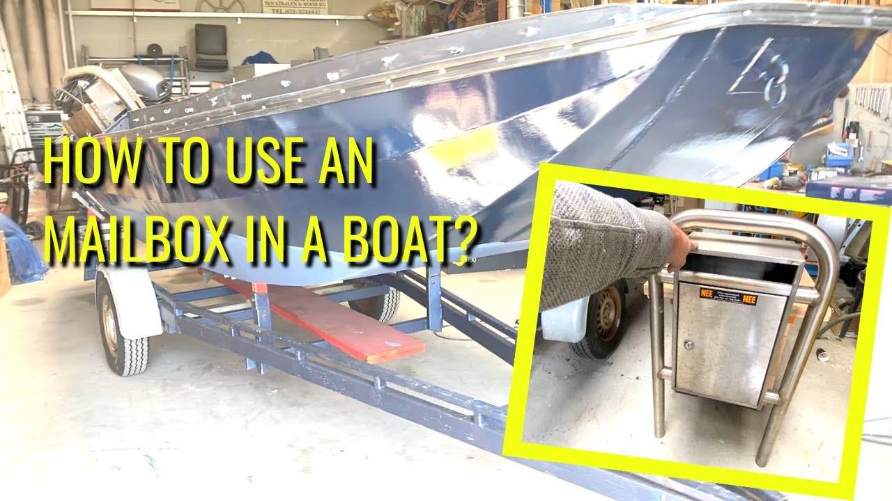 Using an Mailbox in the Boat, Installing the Engine and Wiring. The Amsterdam Canal Boat Part 3