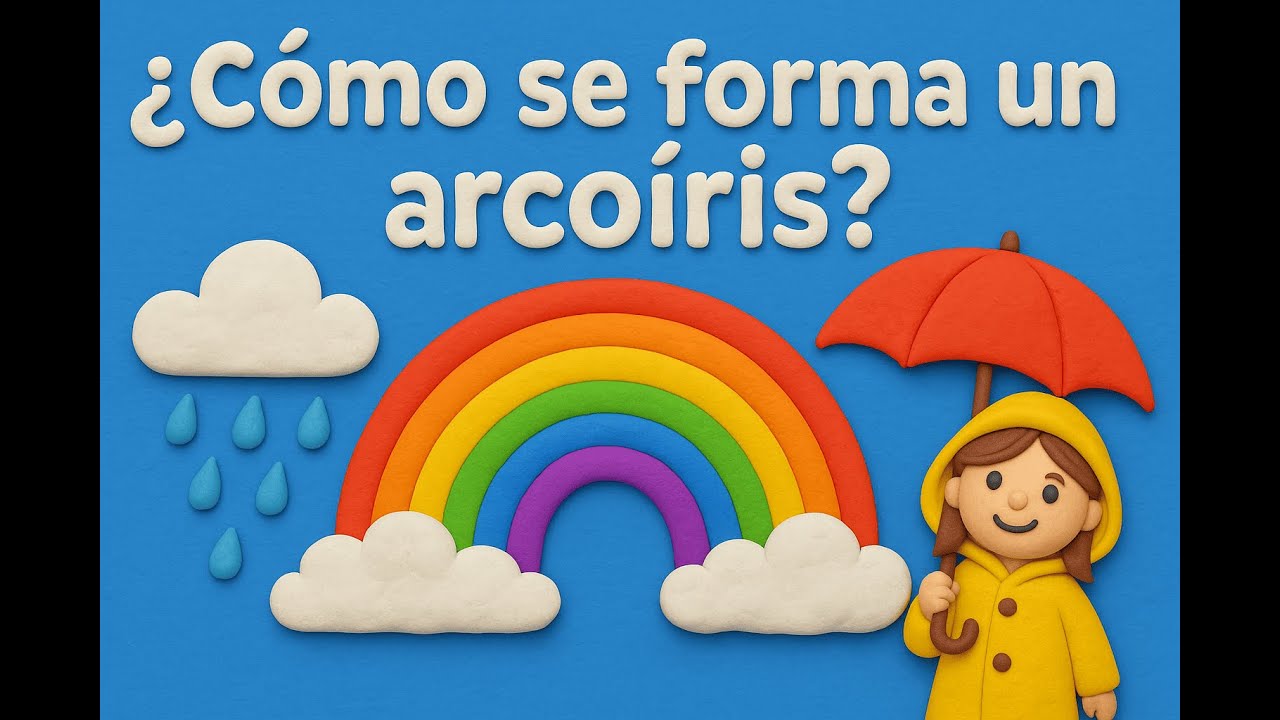 “¿Cómo se forma un arcoíris?” | Ciencia para niños 🌈