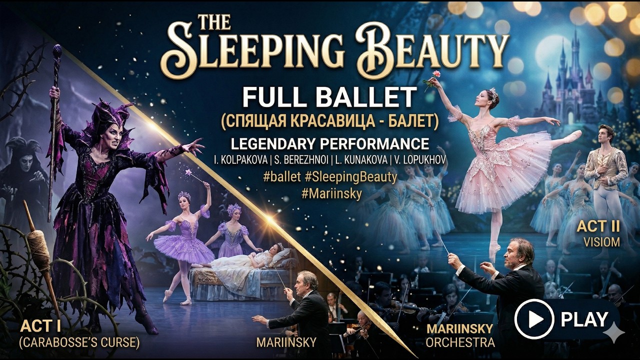 Sleeping Beauty - Ballet | Спящая красавица - Балет  И Колпакова, С Бережной, Л Кунакова, В Лопухов