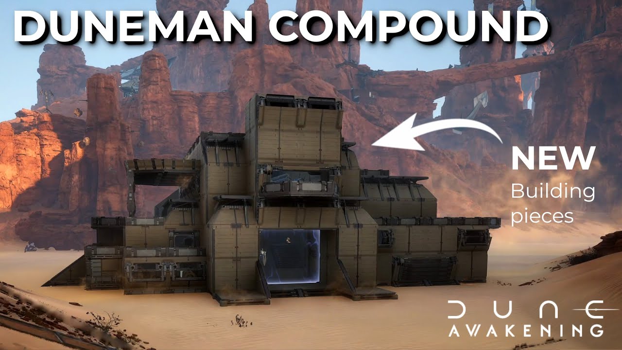 Duneman Compound | Dune: Awakening | Speed Build