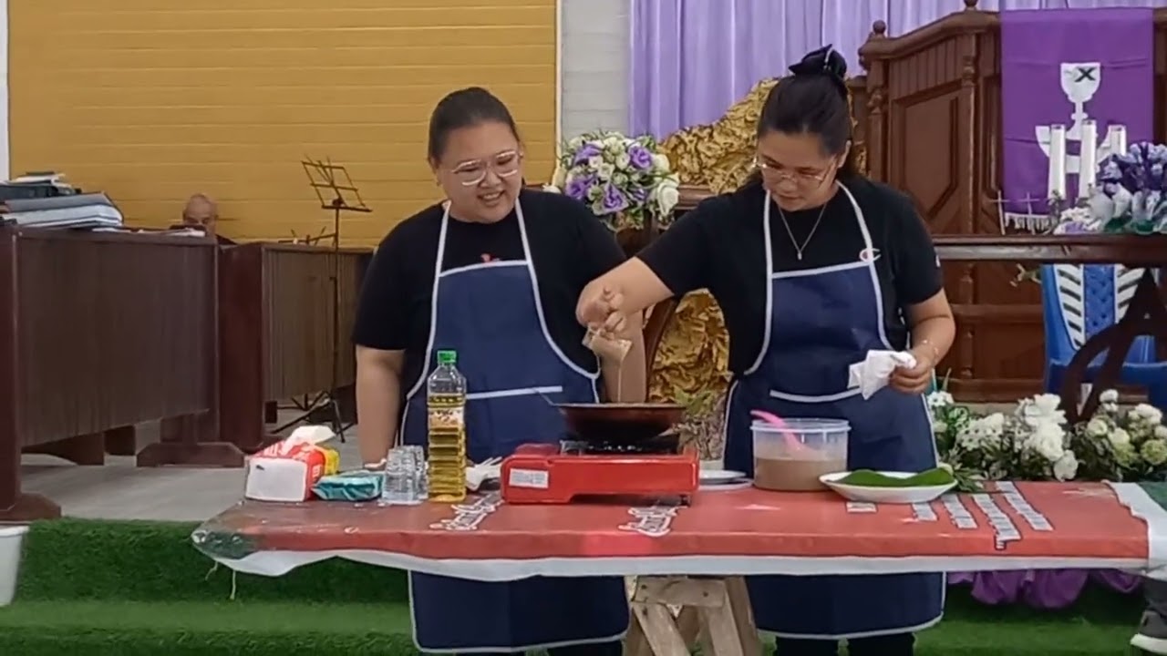 Lomba Goreng Cucur Jemaat GMIM Kanaan Kulo.
