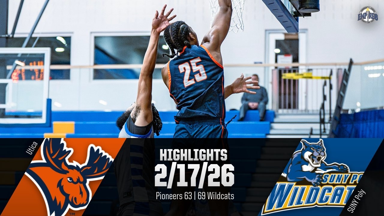 Utica vs SUNY Poly | Men's Basketball Highlights - 2/17/26