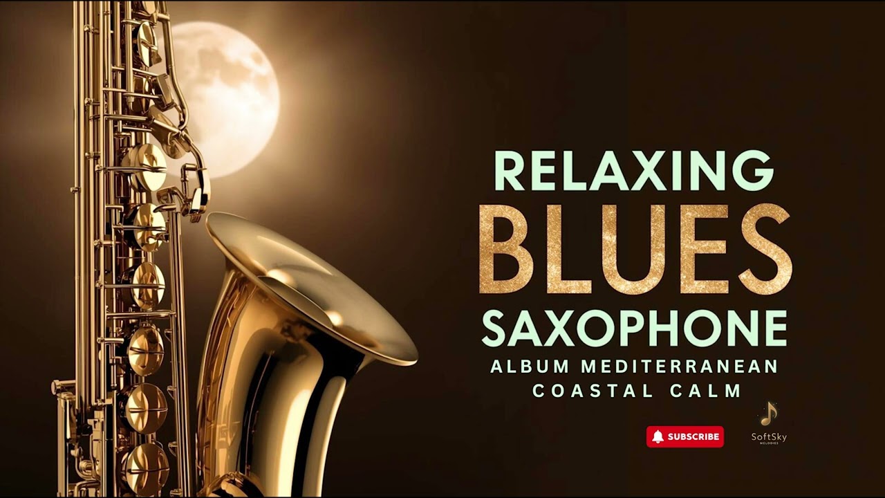 Mediterranean Coastal Calm 🌊 Smooth Jazz Saxophone for Deep Relaxation