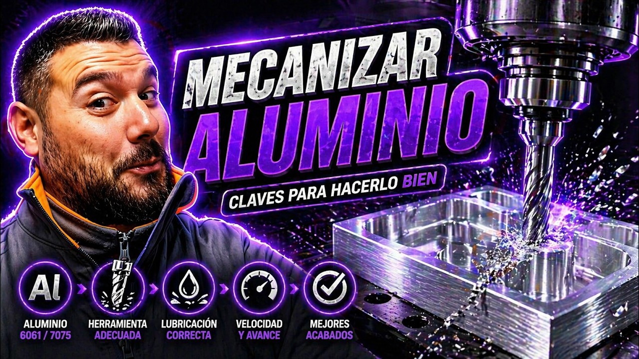 Como Mecanizar Aluminio: Gu&iacute;a Completa con Trucos y Recomendaciones Profesionales