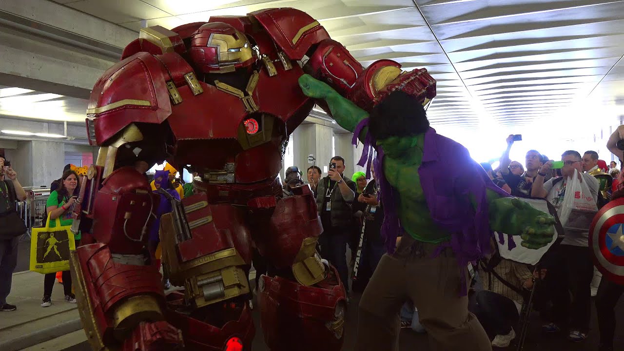 Hulkbuster Cosplay at NYCC 2015 by Extreme Costumes
